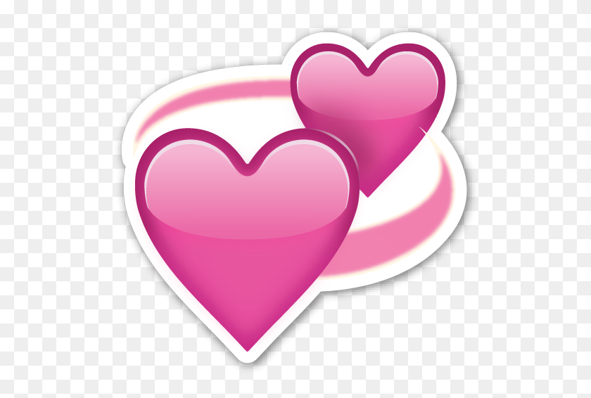 531x506 Corazones Giratorios Emoji Corazón, Emoji Y Corazón Emoji - Anillo Emoji Png
