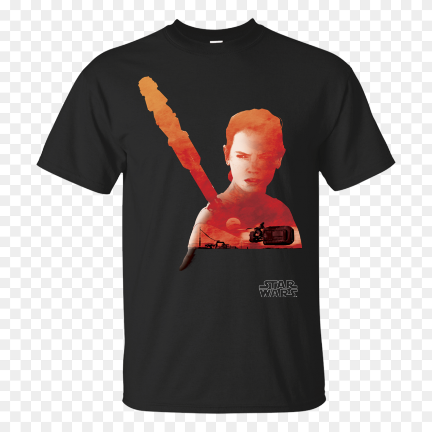 1155x1155 Rey Silueta De Star Wars Tienda De Regalos Camisetas, Sudaderas Con Capucha - Rey Star Wars Png