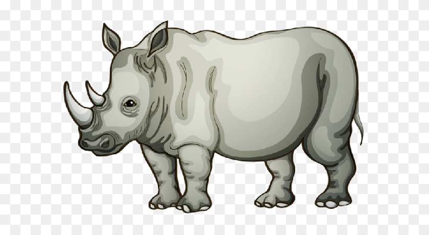 600x400 Rhino Clip Art - Rhino Clipart