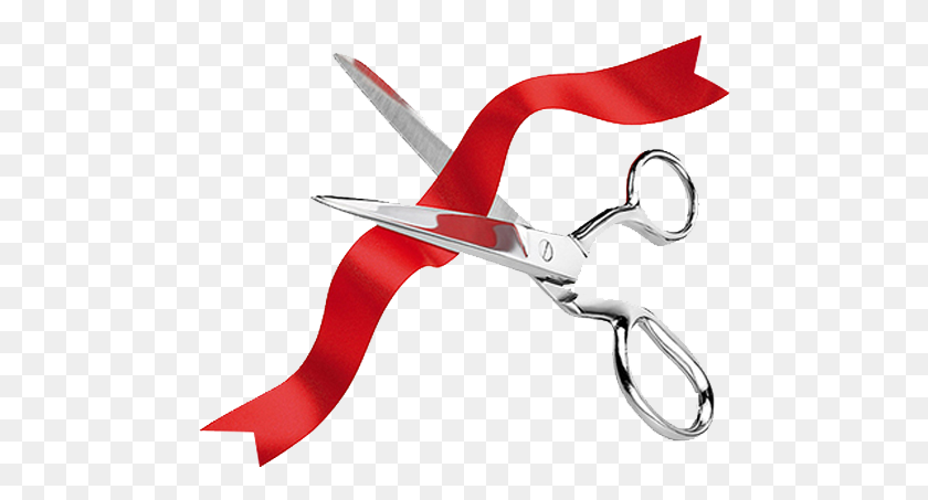 482x393 Ribbon Cutting Grand Opening - Ribbon Cutting PNG