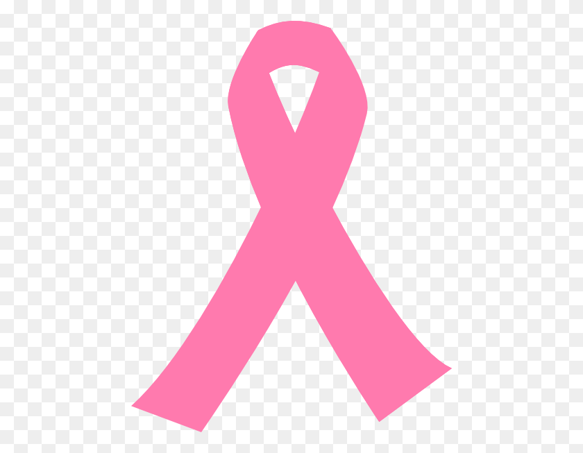 462x593 Ribbon For Cancer Dark Pink Clip Art - Cancer Awareness Clipart