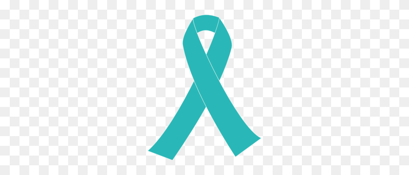 234x300 Ribbon For Cervical Cancer Clip Art - Cancer Ribbon PNG