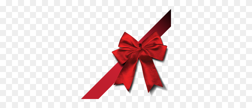 300x300 Ribbon Png Images, Red Gift Ribbon, Free Download Pictures - Red Gift Bow Clipart