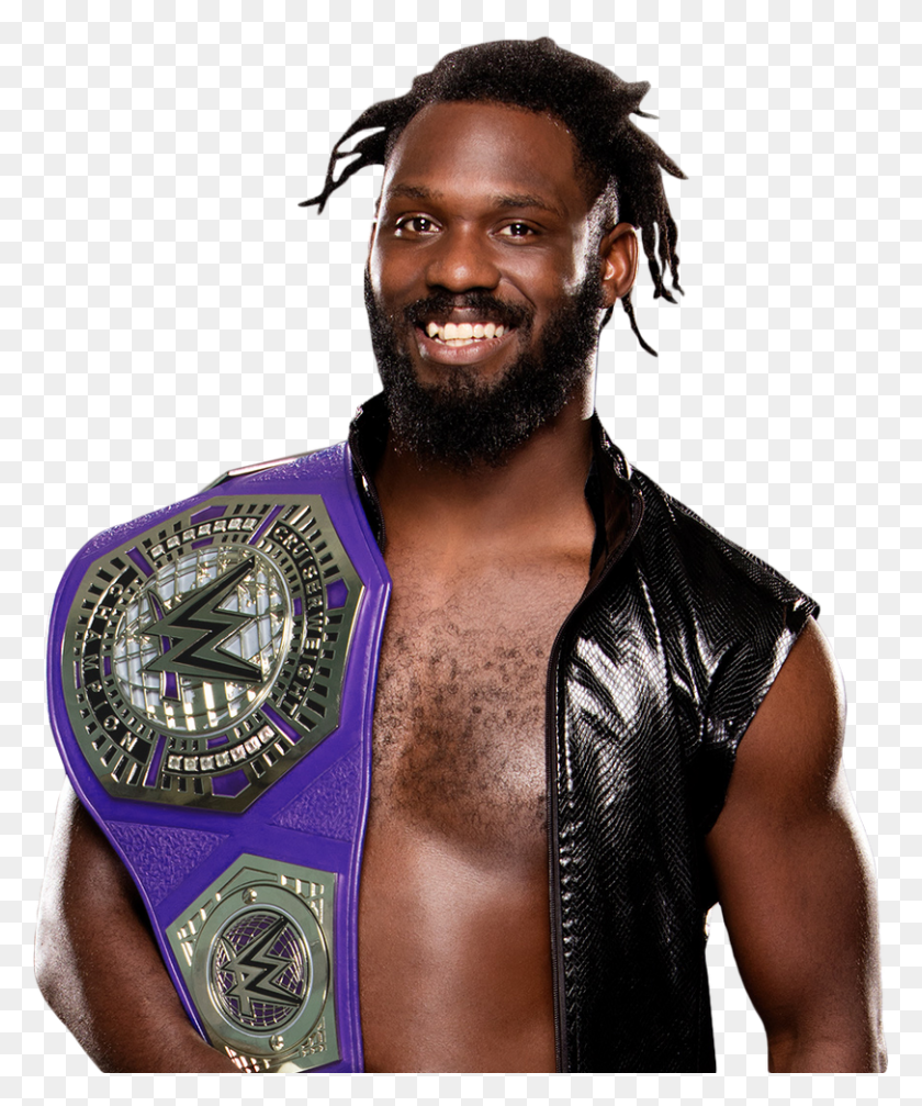 811x985 Rich Swann Wwe Crusierweight Champion Png - Wwe PNG