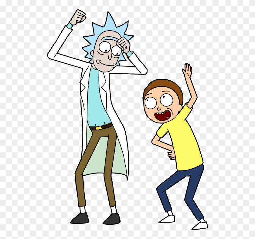 530x728 Rick Y Morty - Rick Y Morty Clipart