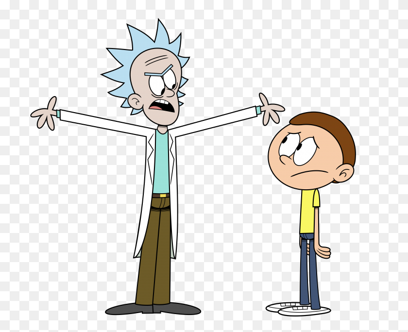 4500x3600 Rick And Morty - Rick And Morty Clipart