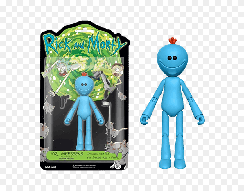 600x600 Rick And Morty - Mr Meeseeks PNG