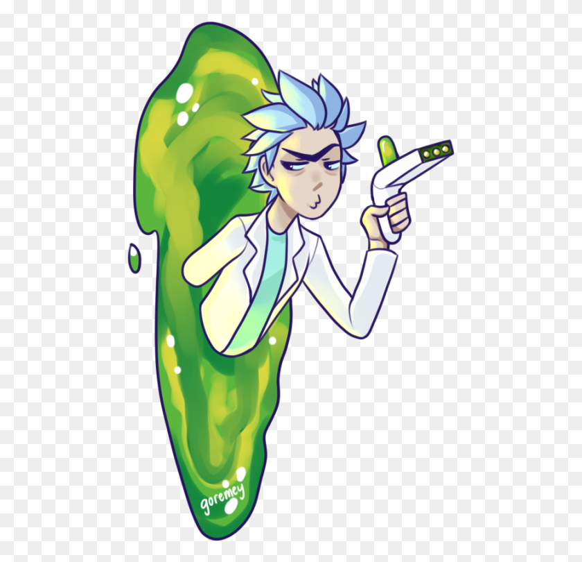 472x750 Rick And Morty Clipart Buff - Rick And Morty PNG Transparent