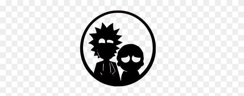340x270 Rick And Morty Decal Decals Rick And Morty - Rick And Morty PNG