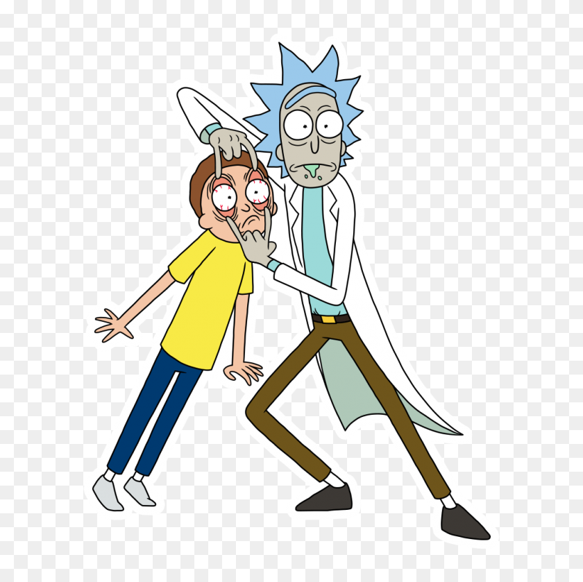 1000x1000 Rick And Morty Mind Bending Season Mysteries Quidd - Rick And Morty Clipart