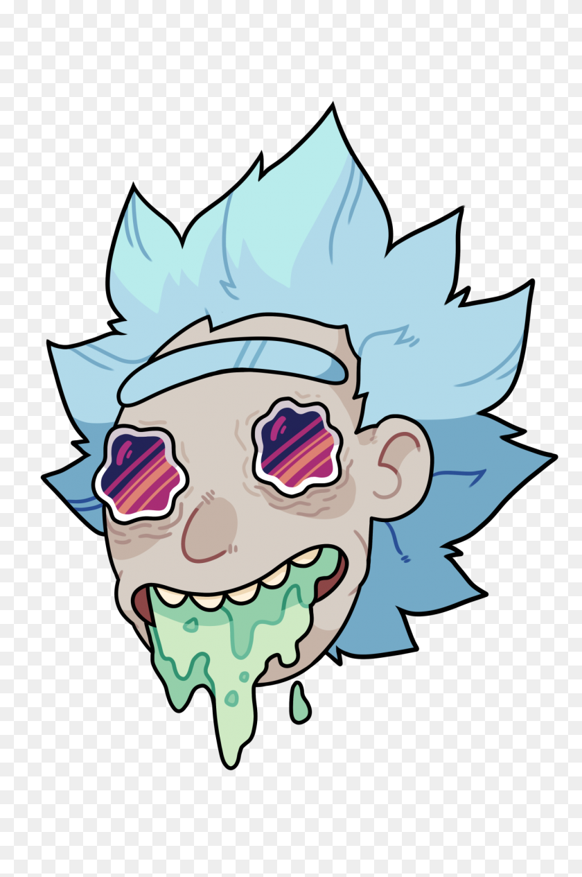 1242x1920 Rick And Morty Png Clipart - Rick And Morty Clipart