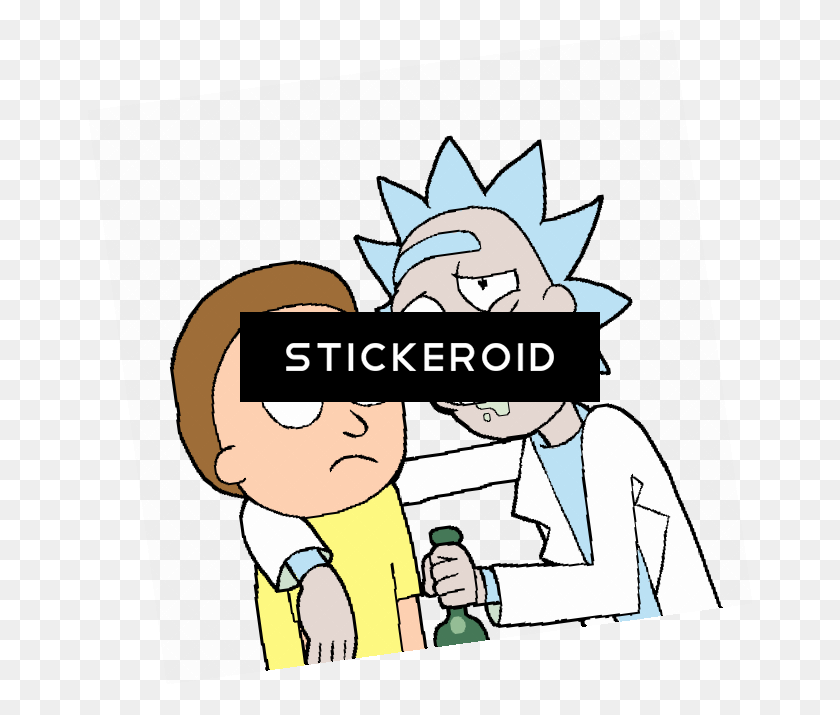 664x655 Rick And Morty Png Transparent Image - Rick And Morty Logo PNG
