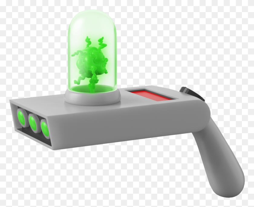 999x800 Rick And Morty Portal Gun Scale Life Size Electronic Prop - Rick And Morty PNG Transparent