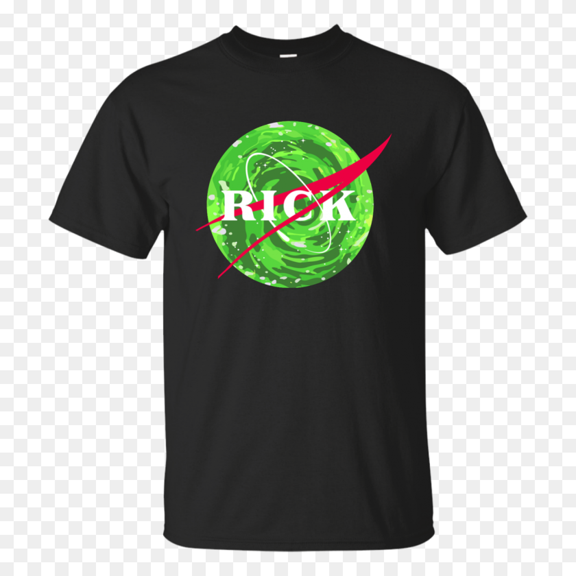 1155x1155 Rick Y Morty Rick Nasa Logo Portal Camisa, Sudadera, Tanque - Rick Y Morty Portal Png