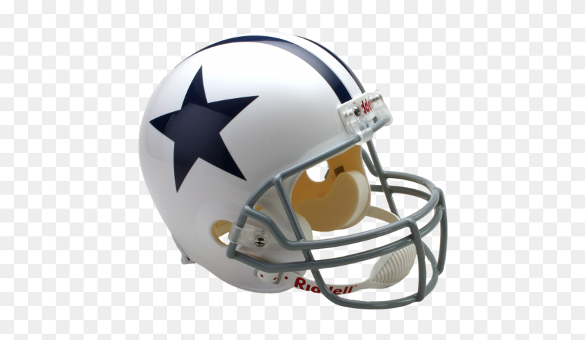 475x429 Riddell Nfl Full Size Throw Back Deluxe Replica Helmet - Dallas Cowboys Helmet PNG