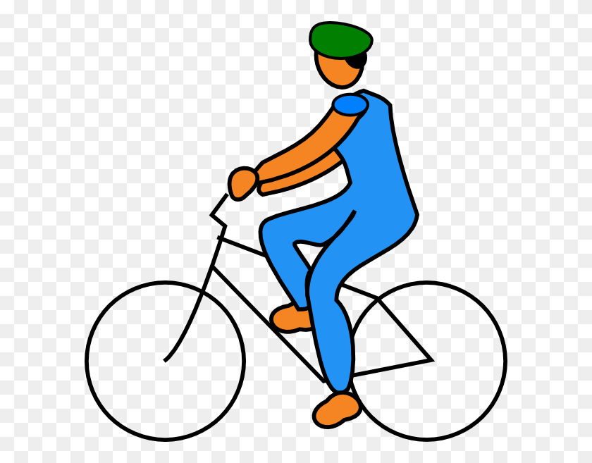 600x597 Ездить На Велосипеде Картинки - Велотренажер Клипарт