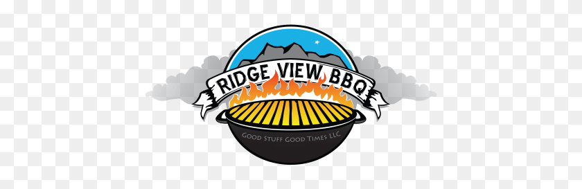 439x213 Ridge View Bbq Bbq Restaurant And Catering - Barbecue Grill Clipart