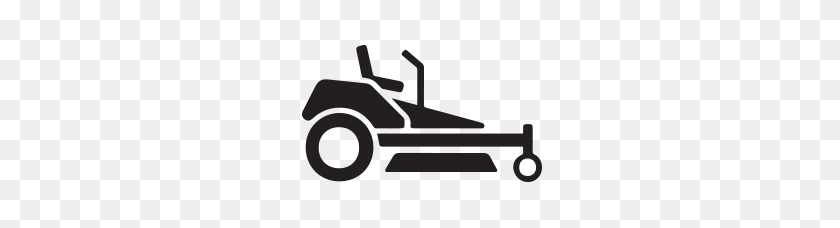 Riding Lawn Mower Clip Art Black And White - Lawn Mower Clipart Free