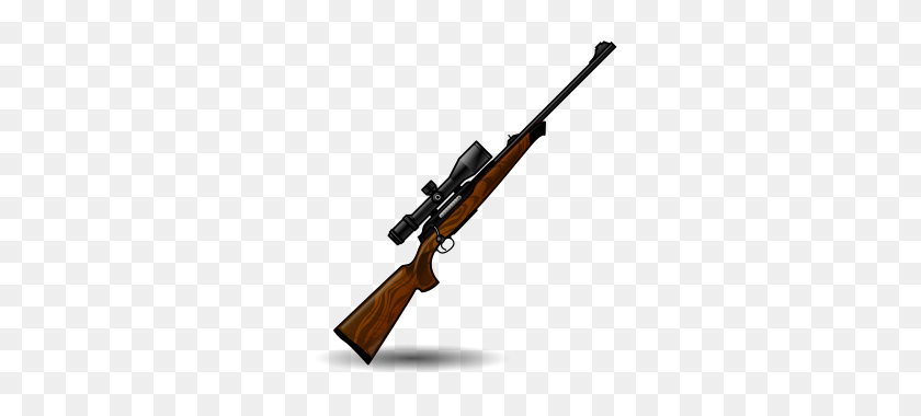 320x320 Rifle Emojidex - Pistola Emoji Png