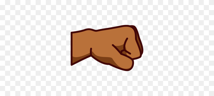 320x320 Right Facing Fist - Fist Emoji PNG