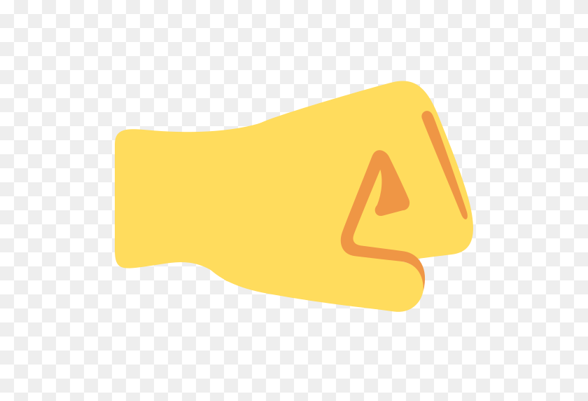 512x512 Puño Hacia La Derecha Emoji - Puño Emoji Png