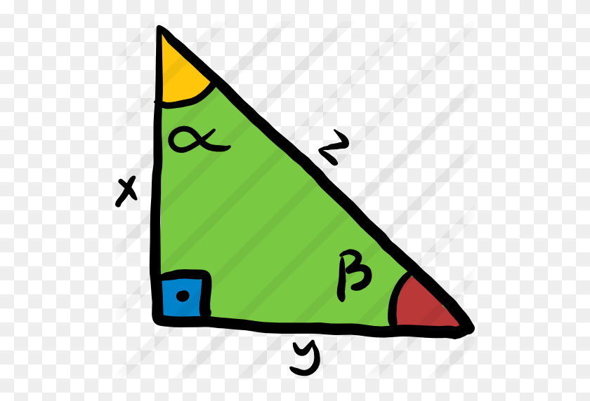 512x512 Right Triangle - Right Triangle PNG