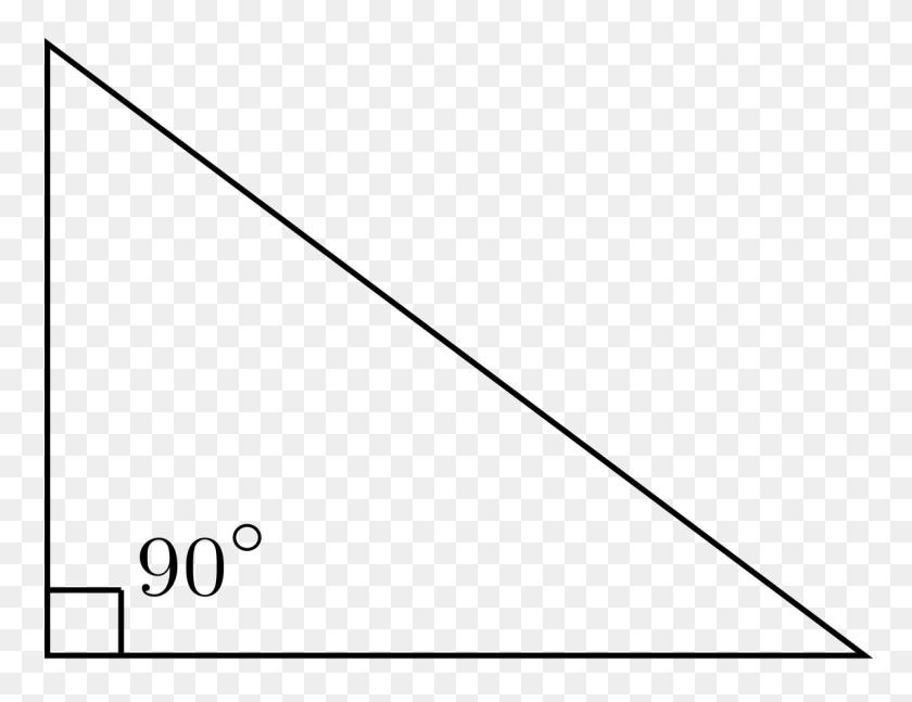 1200x904 Right Triangle - Right Triangle PNG