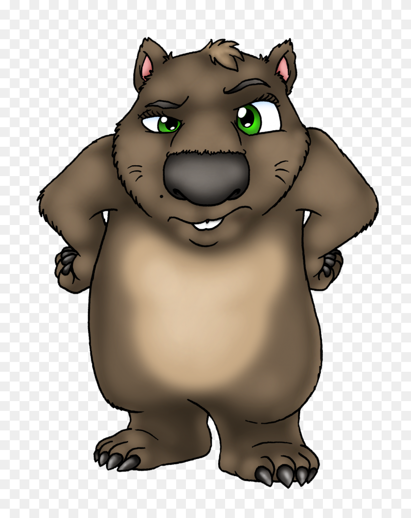 1185x1518 Riley And The Grumpy Wombat Pass It - Bedtime Story Clipart