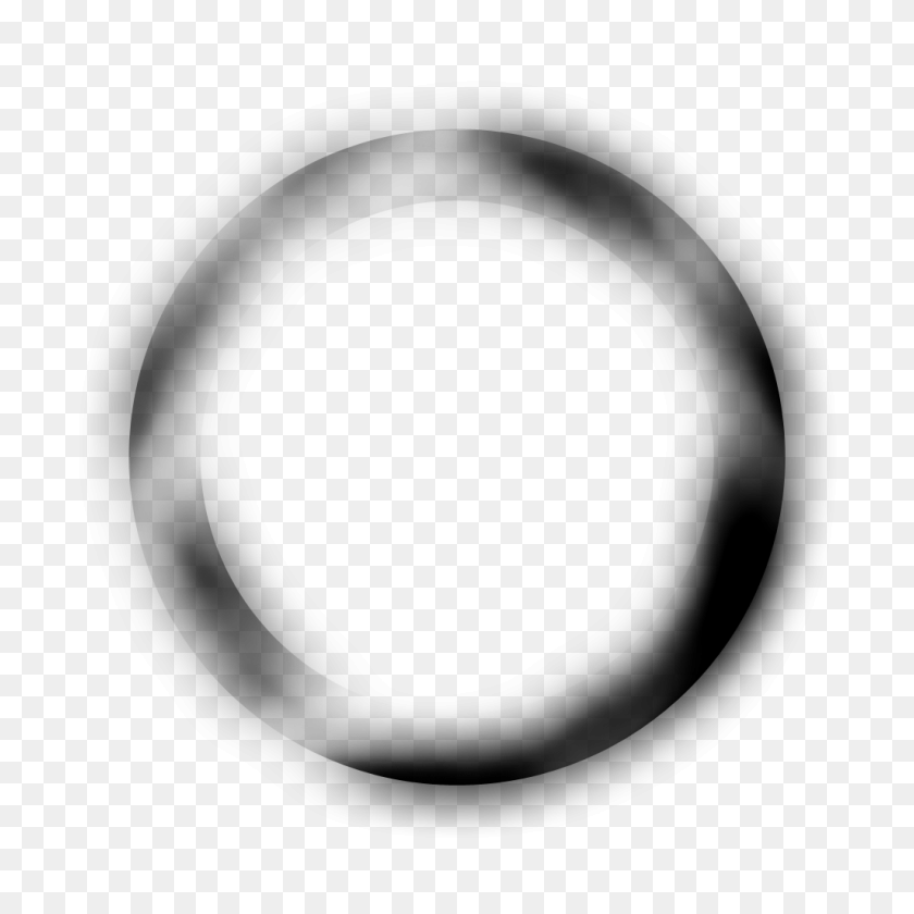 1024x1024 Ring Circle Black Negative Orb Bubble Effects Png - Black Ring PNG