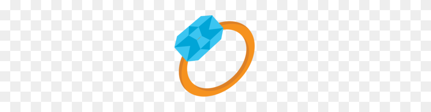 160x160 Ring Emoji On Emojione - Ring Emoji PNG