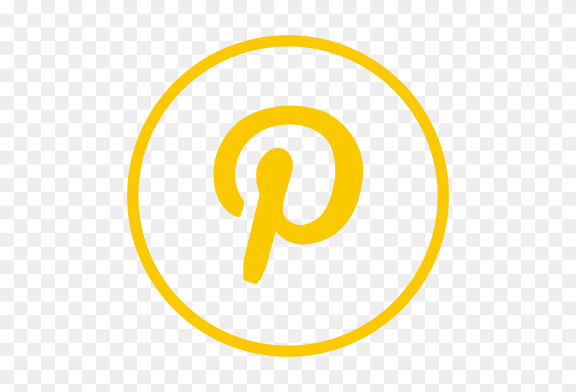 512x512 Значок Кольцо - Логотип Pinterest Png