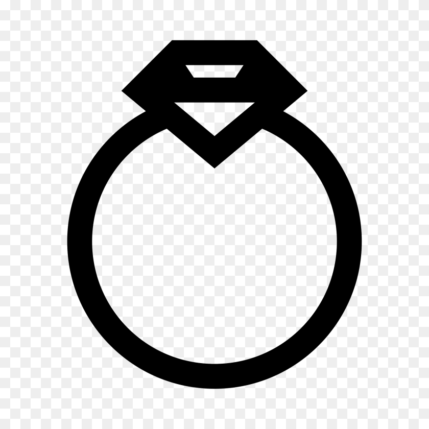 1600x1600 Ring Side View Icon - Black Ring PNG