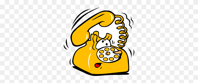 300x294 Ringing Phone Clip Art - Phone Clipart