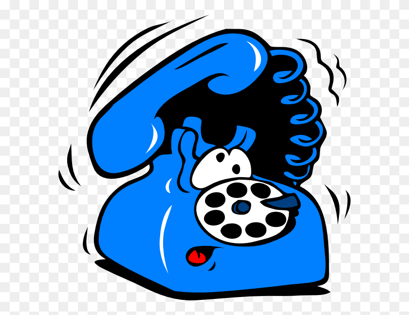 600x587 Звонок Телефона Картинки - Телефон Звонит Клипарт