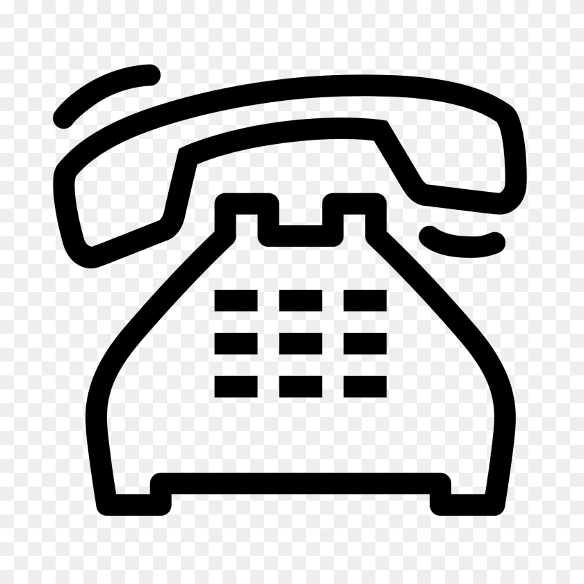 1600x1600 Ringing Phone Icon - Phone PNG