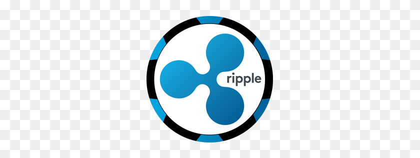 256x256 Ripple Poker Chip All Things Decentral - Ripple PNG
