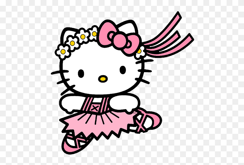 500x507 Risultati Immagini Per Hello Kitty Clip Art Hello - Hey Clipart