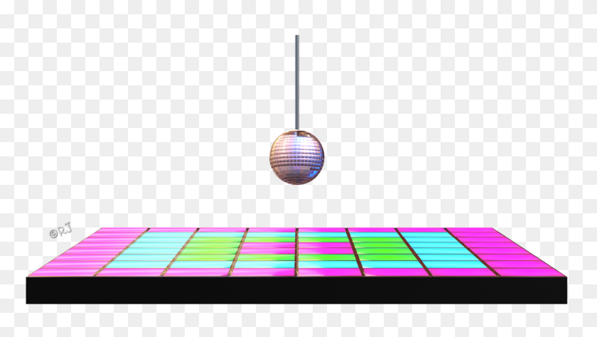 1600x850 Rjs Bits Bobs Props Pieces Disco Ball Dance Floor - Floor PNG