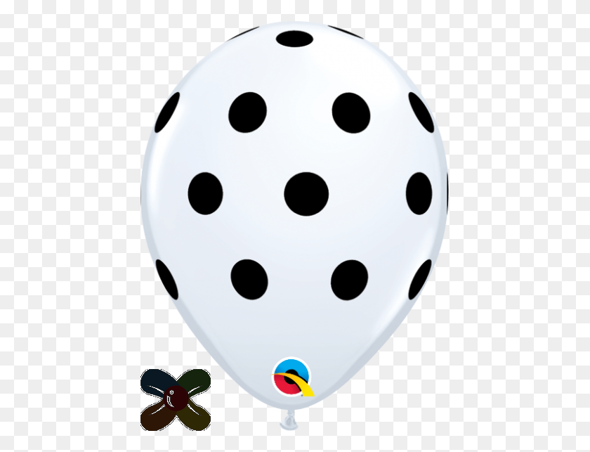 439x583 Rnd Big Polka Dots - Белый Горошек Png