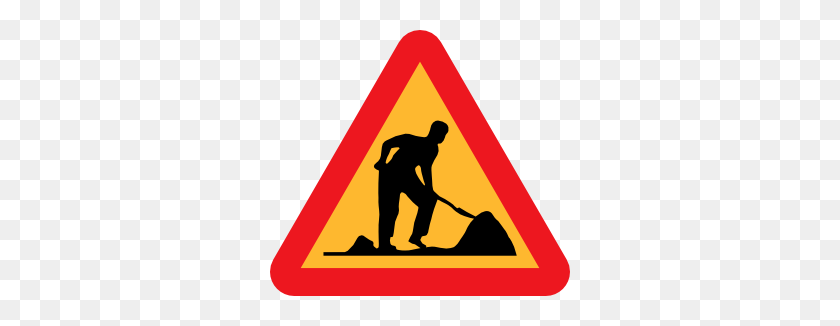 300x266 Road Clipart Road Construction - Highway Sign Clipart