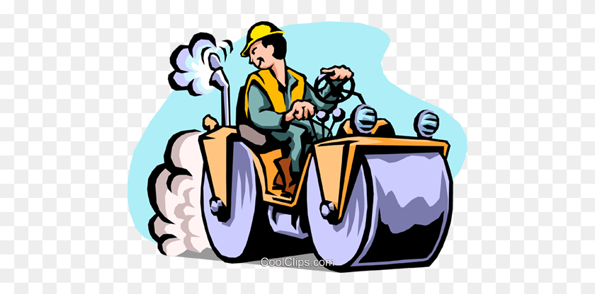 480x356 Road Construction Worker Royalty Free Vector Clip Art Illustration - Construction Clip Art Free