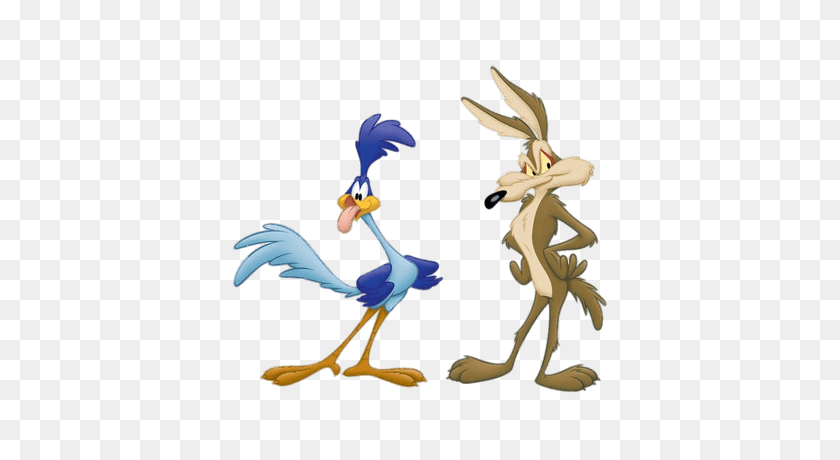 400x400 Road Runner And Wile E Coyote Transparent Png - Coyote PNG