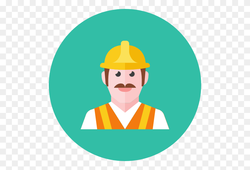 512x512 Road Worker Icon Kameleon Iconset Webalys - Worker PNG