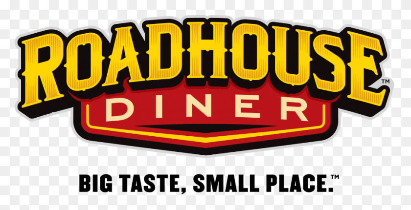 900x428 Roadhouse Diner Logo Roadhouse Diner Montana - Burger Patty Clipart