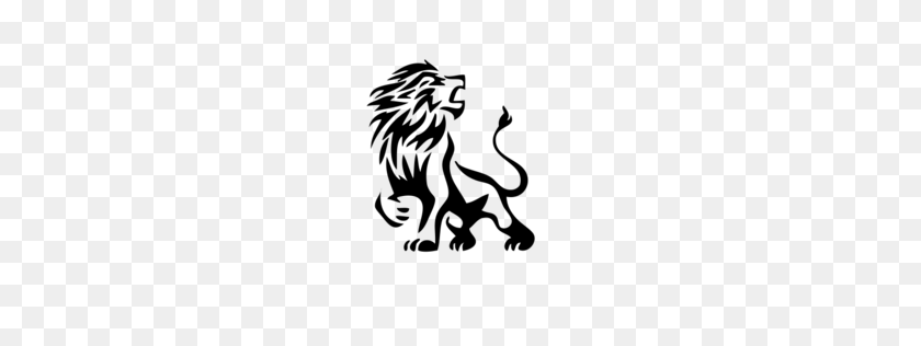 256x256 Roaring Lion Logo Png Image - Lion Logo PNG