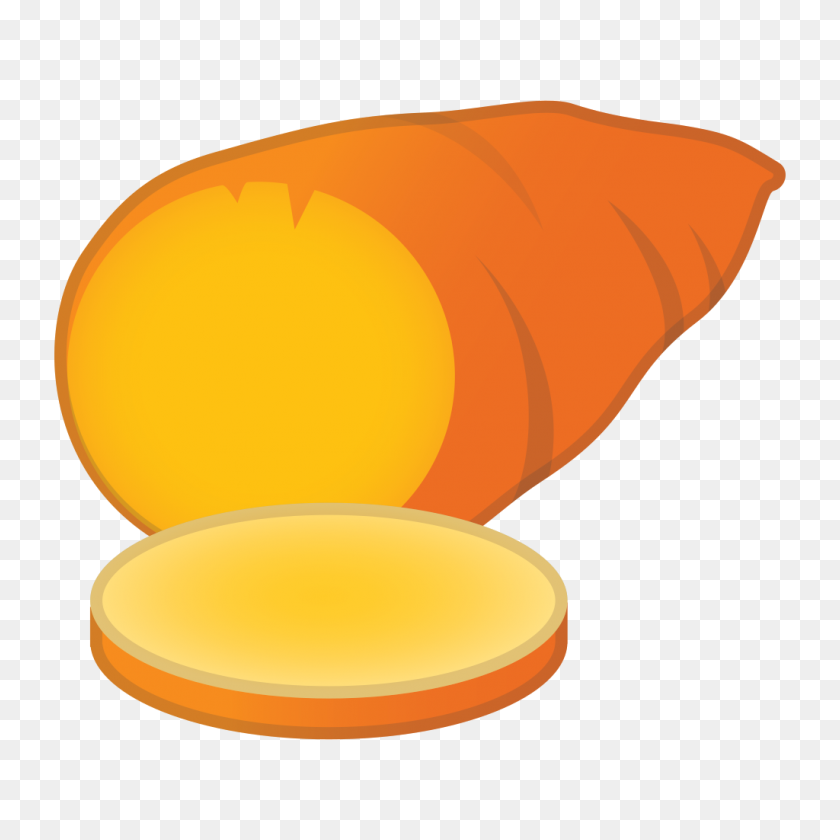 1024x1024 Roasted Sweet Potato Icon Noto Emoji Food Drink Iconset Google - Sweet Potato PNG