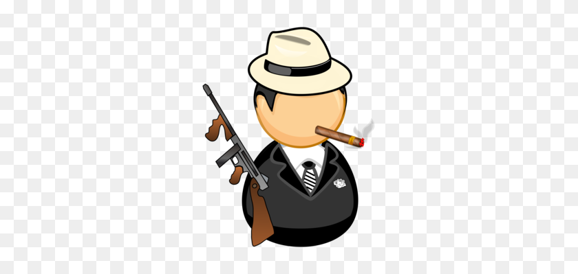 269x339 Robbery Theft Computer Icons Crime Gangster - Bank Robber Clipart
