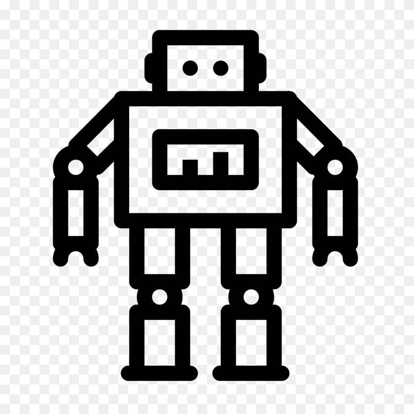 1600x1600 Robot - Icono De Robot Png