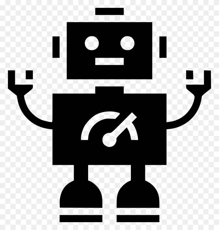 932x980 Робот Андроид Дроид Значок Png Скачать Бесплатно - Значок Робот Png
