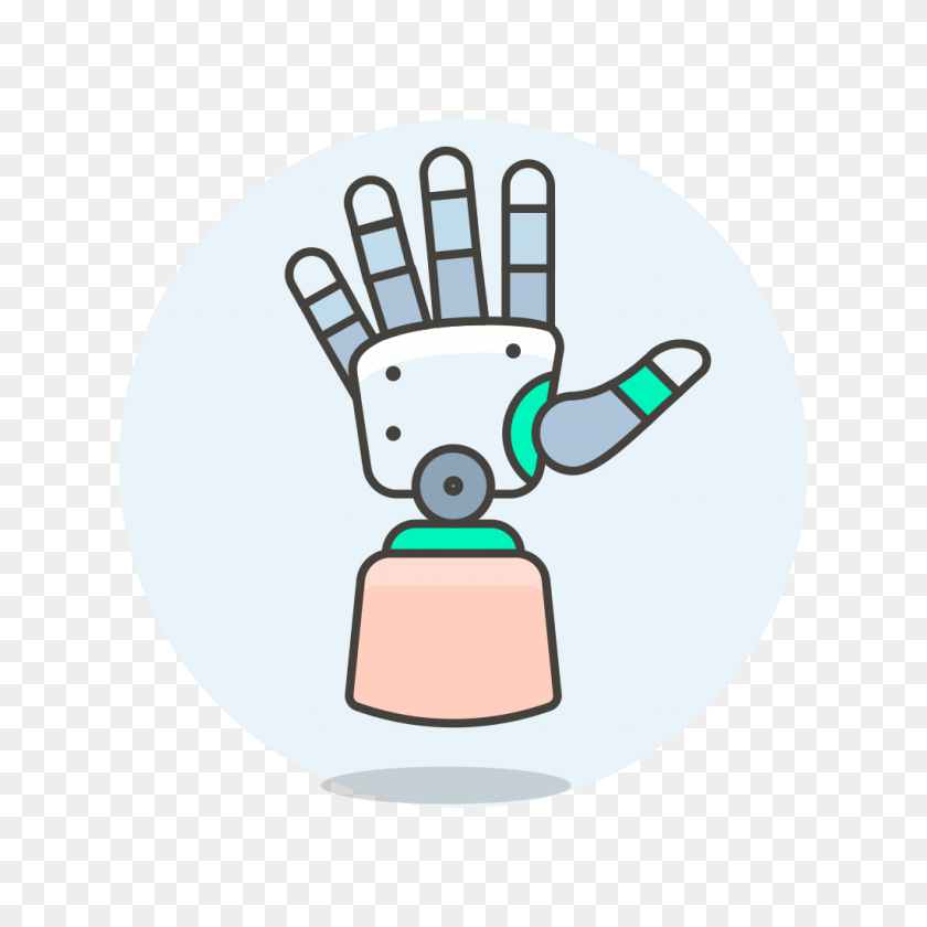 1024x1024 Значок Руки Робота Оптимизировать Ux Бесплатно Набор Иконок Рационализировать Значки - Рука Робота Png